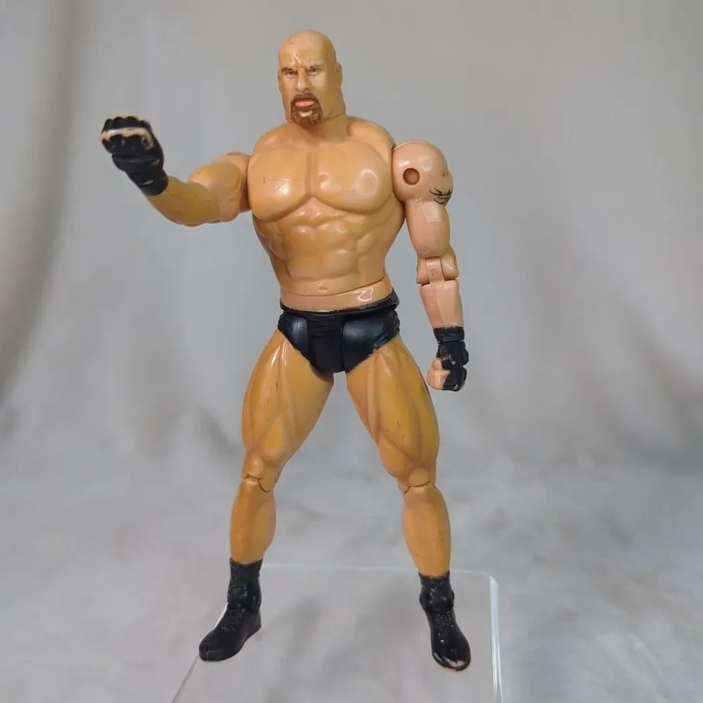 Wcw/Nwo Goldberg Slam 'N' Crunch 1999 Toy Biz Marvel Punching Action Figure VTG